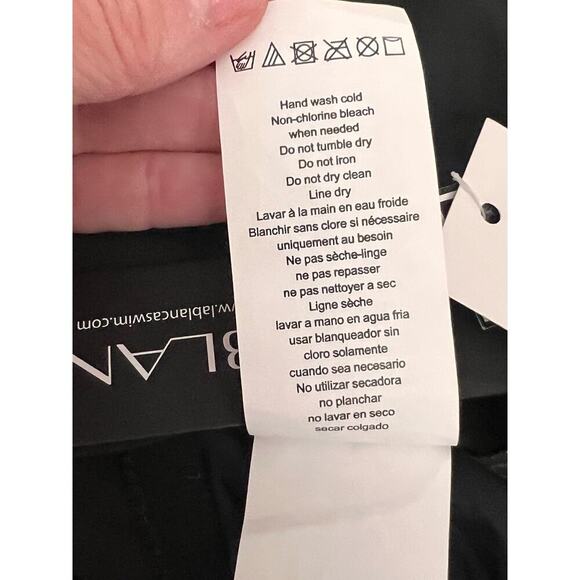 La Blanca Island Goddess Ruffle Plunge One Piece - Size 16 NEW - Picture 9 of 11